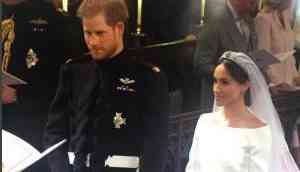 Royal Wedding Live: Meghan Markle and Prince Harry exchange vows