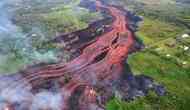 Kilauea Volcano: Lava enters the Pacific Ocean, creating health hazards