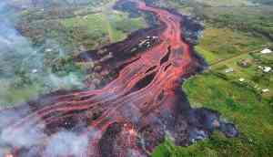 Kilauea Volcano: Lava enters the Pacific Ocean, creating health hazards