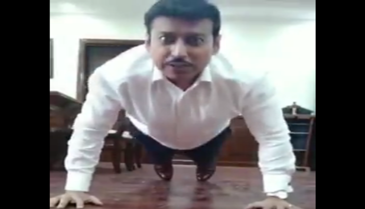 Newly elected I&B Minister, Rajyavardhan Singh Rathore gives fitness challenge to Virat Kohli, Hrithik Roshan on Twitter; see video