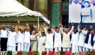Kumaraswamy swears in amid bonhomie in rainy Bengaluru. Dark clouds for BJP? 