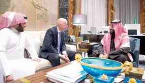 Saudi Crown Prince Salman 'kicks death rumours out of the window' by meeting FIFA president Gianni Infantino in Jeddah
