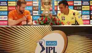 IPL Final 2018, CSK v SRH : Two time champions Chennai Super Kings won the toss and opted to bowl first