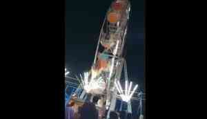 Andhra Pradesh: 10-year-old girl killed, six left injured in giant merry-go-round wheel crash at fair; see video