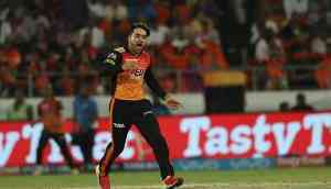SRH star bowler Rashid Khan cited that  