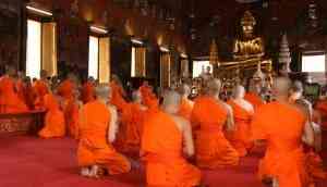 Ranks of Buddhist monks revoked by Thailand king following their arrest in sex and drugs scandal