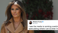Melania Trump back to White House, tweets 20 days after last public appearance, sparks fresh theory
