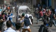 Kashmir Violence: CRPF vehicle attacked by protestors runs over 3 in Srinagar; one dies, internet service suspended