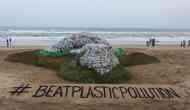 World Environment Day 2018: Sand artist Sudarsan Pattnaik creates world's biggest sand turtle at Puri Beach