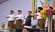 A morphed picture of former President Pranab Mukherjee saluting in RSS-style annoys daughter; calls it BJP's dirty trick