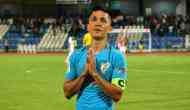 Watch Video: A spectator threw tricolour flag on Sunil Chhetri for autograph, skipper got annoyed
