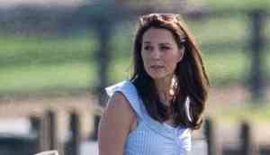 Kate Middleton's dapper summer look at a Polo match to cheer Prince William with Princess Charlotte and Prince George
