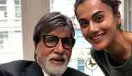 Badla: Taapsee Pannu and Amitabh Bachchan's first picture from the sets out