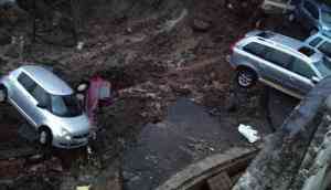 Mumbai Rains: Car buried as wall collapses in Wadala after heavy rain hit the city, trains services disrupted; 3 dead, several injured