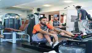 Virat Kohli led Indian cricket team sweating it out in the gym ahead of England tour, watch video