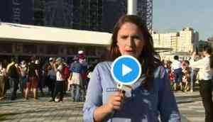 FIFA World Cup 2018: OMG! Man kissed female reporter during live coverage; what she did will make you feel proud