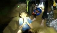 Watch Video: Thai soccer players in good health as they await rescue