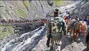 Amarnath Yatra: Five pilgrims dead due to landslide on the Baltal route; yatra put to a hault