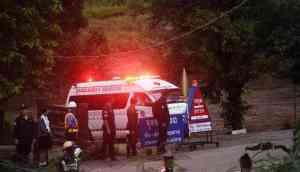 Thai Cave: Fifth boy rescued, seen on a stretcher