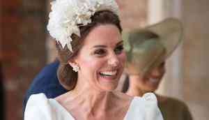 Kate Middleton looks elegant in Alexander McQueen outfit to Prince Louis' Christening