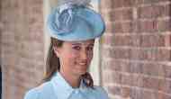 Pregnant Pippa Middleton flaunted her baby bump in pastel blue dress for her nephew's christening
