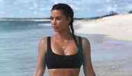 Kim Kardashian poses in sexy lingerie in bed before announcing Fendi campaign 