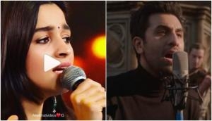 Alia Bhatt sang rumored boyfriend Ranbir Kapoor's hit song 'Ae Dil Hai Mushkil' in the most adorable way; even Karan Johar is impressed