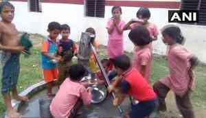 UP: Shame! No studying but students seen washing plates at Sambhal's government school; probe ordered