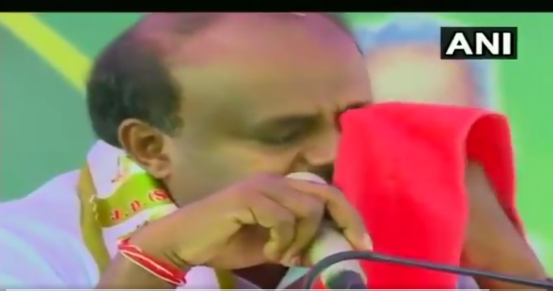 Video: 'I am not happy being CM,' tearful HD Kumaraswamy breaks down on Congress-JD(S) coalition in Karnataka; says I'm like Shiva who drank poison