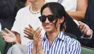 Meghan Markle wears Ralph Lauren shirt with classy white pants at Wimbledon