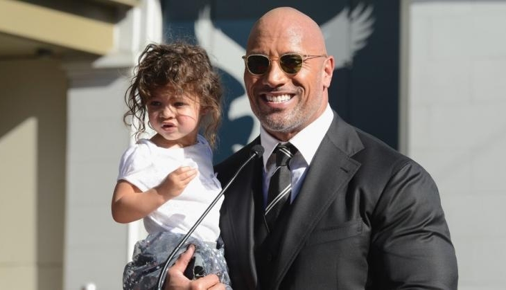 Dwayne ‘The Rock’ Johnson goes shirtless, daughter asks hilarious ...