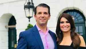 Donald Trump Jr. and girlfriend Kimberly Guilfoyle share intimate moment in Paris
