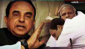 Rahul hugs Modi: Subramanian Swamy advices PM Modi to go for a medical checkup after Rahul Gandhi's 'Jadu ki Jhapi'