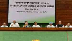 Sonia Gandhi attacks BJP government at Congress Working Committee meet, says ‘reverse countdown of Modi govt has begun’