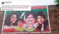 Pakistan Elections 2018: See how Twitterati reacted to Pakistan politician’s poster features Big B, Madhuri Dixit 