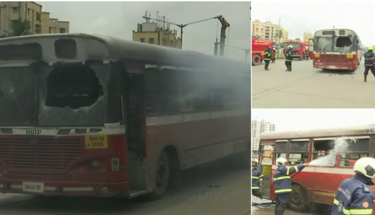 Maharashtra Bandh: Maratha Kranti Morcha calls for Mumbai bandh, buses damaged; train services disrupted in the state capital