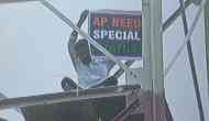 OMG! Man climbs mobile phone tower in Delhi and demands special status for Andhra Pradesh