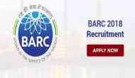 BARC Recruitment 2018: Apply online for Stipendiary Trainee Category I, II; check out eligibility