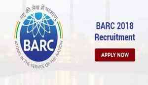BARC Recruitment 2018: Apply online for Stipendiary Trainee Category I, II; check out eligibility