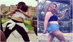 #KekeChallenge Videos: Nia Sharma, Karishma Sharma and others present a hot version of this viral challenge and this is what Mumbai Police did!