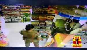 Caught on Camera: Chennai lady police constable steals chocolates, brings husband to thrash shopkeeper