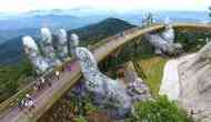 Gigantic! Add Vietnam's concrete 'Golden Bridge' to your bucket list; enchanting pics inside