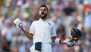 Watch video; ENG Vs IND: Here is how Anushka Sharma applauds Virat Kohli’s ton at Edgbaston in Birmingham