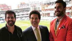 India Vs England, 2nd Test: Sachin Tendulkar, Ranveer Singh and Kabir Khan in one frame at Lord's cricket ground