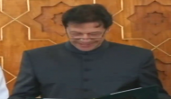 Watch Video: Imran Khan, Pakistan's newly sworn PM fumbles during oath-taking speech at the President House in Islamabad