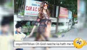OMG! Shilpa Shetty brutally trolled for her outfit; Netizens said ‘neechey ka pant bhool gayi’