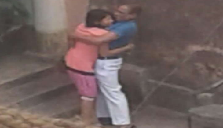Is the man caught on camera inside a 'temple' in an intimate position with a woman is a BJP leader? Here's the truth behind the viral pic