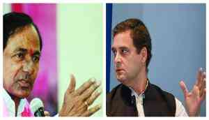 After dissolving Telangana Assembly, Chandrashekar Rao appealed people to not become slaves to Rahul Gandhi’s Congress party