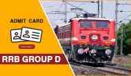 RRB Group D Admit Card 2018: Download your Group D hall tickets at rrbcdg.gov.in; check out the date