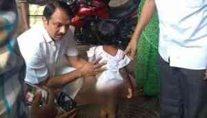 Shame! 4-year-old allegedly burnt hot spoon, tortured by mother and her live-in partner; says 'my daddy burnt me when I was eating'